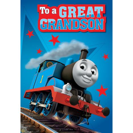 Great Grandson Thomas & Friends Birthday Card £1.99